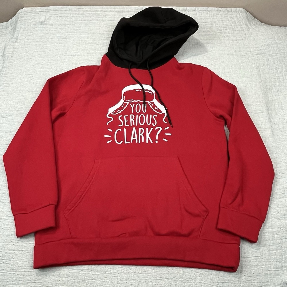 You Serious Clark Griswold Family Christmas Hat Unisex HOODIE Sweatshirt XL